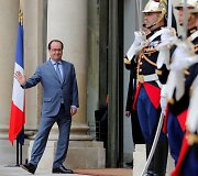 Prancūzijos prezidentas Francois Hollandeas
