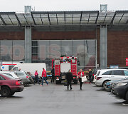 Įvykio vietoje prie Vilniaus &bdquo;Akropolio&ldquo;