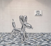 Latvijos menininkė Ieva Iltnere &bdquo;Balloon Dog and Mick Jagger&ldquo;