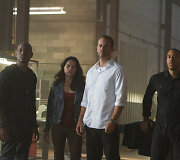 Tyrese'as Gibsonas, Michelle Rodriguez, Paulas Walkeris ir Ludacrisas filme &bdquo;Greiti ir įsiutę 7&ldquo;