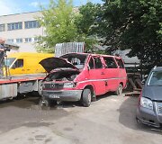 Automobilis po avarijos