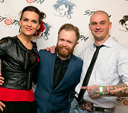 Martynas &Scaron;alkauskas (centre)