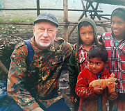 Kauno Vinco Kudirkos vie&scaron;ojoje bibliotekoje atidaryta Romualdo Požerskio fotografijų paroda &bdquo;Banglade&scaron;o vaikai&ldquo;. 