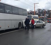Avarija kaune sutrikdė eismą