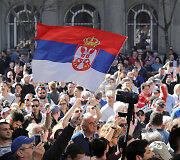 Protestas Serbijoje
