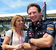 Geri Halliwell ir Christianas Horneris