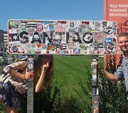 Įžengiame į Santiago