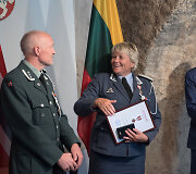 Norvegijos Karalystės gynybos ata&scaron;ė Lietuvai pulkininko Hakon Magnus Loken akreditavimo ceremonija