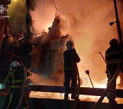 Pirmadienio rytą dronais atakuota Ukrainos sostinė