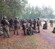 Akimirkos i&scaron; parengtų karių rezervo mokymų