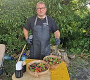 Pamenunės pilies restorano &bdquo;Kuknia&ldquo; virtuvės &scaron;efas Mantas Makaras