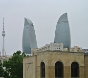 Pasivaik&scaron;čiojimas po Azerbaidžano sostinę Baku