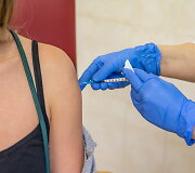 Vilniaus miesto klinikinės ligoninės medikų vakcinacija nuo COVID-19