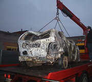 Sudegęs &bdquo;Renault&ldquo;