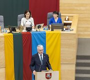 Prezidento Gitano Nausėdos metinė kalba