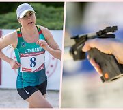 Laura Asadauskaitė-Zadneprovskienė &scaron;įkart patyrė bėdų dėl lazerinio pistoleto, su kuriais &scaron;audoma per &scaron;iuolaikinės penkiakovės varžybas.