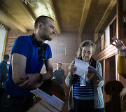 Akimirka i&scaron; naujo Tado Vidmanto filmo filmavimo aik&scaron;telės