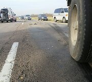 Netoli Dotnuvos avarijos metu susidūrė sunkvežimis ir &bdquo;Audi&ldquo; 