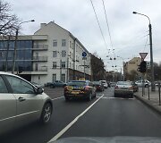 Spūstys J.Jasinskio ir V.Kudirkos g. sankryžoje