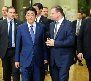  Lietuvos Respublikos Ministro Pirmininko Sauliaus Skvernelio susitikimas su Japonijos Ministru Pirmininku Shinzo Abe