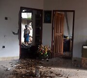 &Scaron;ri Lankoje, sprogus amunicijos sandėliui, apgriauti &scaron;imtai namų
