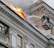 Rusijos atakos padariniai Dnipre