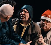 Ramutis Rimeikis spektaklyje &bdquo;I&scaron;varymas&ldquo;