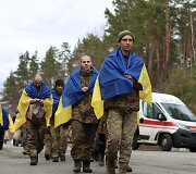 Ukraina susigrąžino kovotojus i&scaron; Rusijos nelaisvės