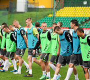 U-21 rinktinės treniruotė