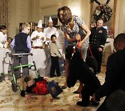 Obamų &scaron;uo pargriovė dvejų metukų Ashtyn Gardner