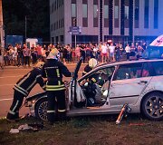 BMW vairuotoją sulaikė policija 