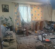 Per Rusijos dronų ataką nukentėjo gyvenamasis namas Lenkijoje