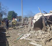 Rusijos ap&scaron;audyta Čaplino traukinių stotis
