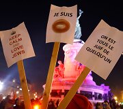 Protestas prie&scaron; antisemitizmą Paryžiuje