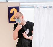 Antroji vakcinacijos diena Vilniaus savivaldybėje