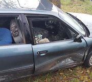 Avarija Pajūrio miestelyje: žmones vadavo ugniagesiai