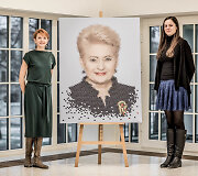 Dalios Grybauskaitės portretas	