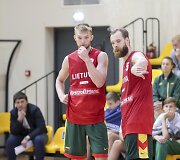 Domantas Sabonis ir Antanas Kavaliauskas