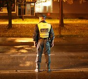 &Scaron;iaulių policija užtvėrė Tilžės gatvę