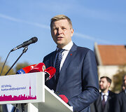 Remigijus &Scaron;ima&scaron;ius pristatė savo sprendimą antrą kartą kandidatuoti į Vilniaus mero postą