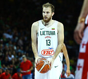 Antrosios rinktinės rungtynės: Lietuva &ndash; Gruzija. Martynas Gecevičius