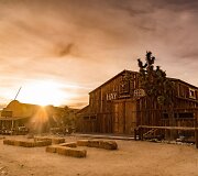 Vesternų filmavimo aik&scaron;telėje Kalifornijoje virto tikru miesteliu su 100 gyventojų