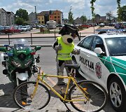 Alytaus policija paminėjo miesto gimtadienį