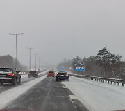 Lietuvos keliuose siaučia pūga: automagistralė Kaunas - Vilnius