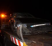 Pavogtas ir sudaužytas &bdquo;Audi 80&ldquo;