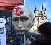 Protesto akcija Prahoje