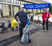 Lietuvos dviratininkų bendrijos tarybos narys Linas Vainius.