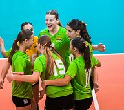 Lietuvos tinklinio merginų (U16) rinktinė.