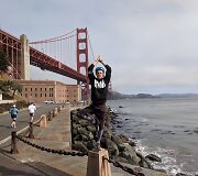Visur ramu, jeigu viduje ramu JAV &ndash; San Fransisko tiltas