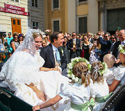 Lichten&scaron;teino princesės Marios Anunciatos ir Emanuele'o Musini vestuvės